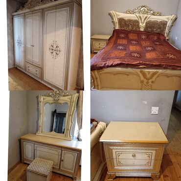 loft мебель: İkinəfərlik çarpayı, İşlənmiş