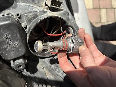 ceska fara: Opel astra h (2004–2009) üçün ön faralar – cüt İçində lupalı h7 led — 8