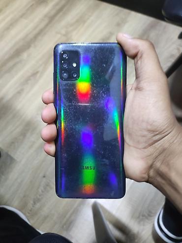 samsung a76: Samsung Galaxy A51, 128 GB, rəng - Qara, İki sim kartlı — 2
