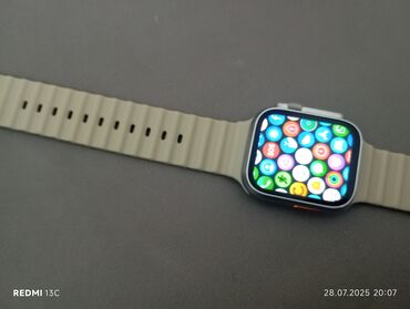 huawei gt 4 бишкек: Умные часы с квадратным циферблатом, выполненные в серебристом цвете