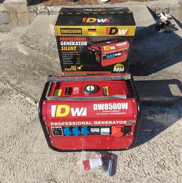 Agregati: GERMANY KRAFTECH 8.5KW BENZINAC POTROSNJA 1L-1H Tri monofazne — 11