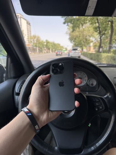 мобильные телефоны в кредит: IPhone 14 Pro, Колдонулган, 128 ГБ, Matte Space Gray, Коргоочу айнек, Каптама, Кабель, 83 %