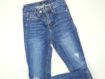 jeansy wide leg high waist: Jeans, XS (EU 34), condition - Good