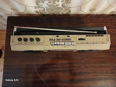 səs gucləndrici: RİGA-310 Stereo RadioTehnika maqintafon kaset Radio:ДВ СВ УКВ İşlək — 7