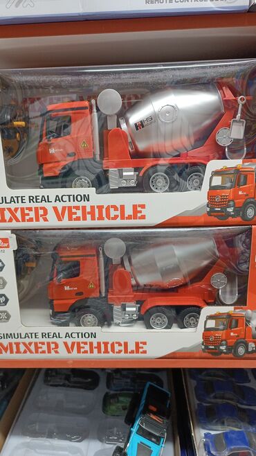 платия детский: Игрушечный автомобиль-миксер Histar (Mixer Vehicle) - Реалистичная