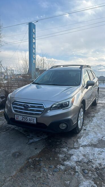 Subaru: Subaru Outback: 2017 г., 2.5 л, Вариатор, Бензин, Универсал