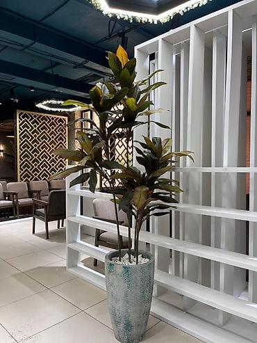 хвойные растения: Instagram: Mayram.decor.kg Искусственное дерево с пышной зеленой — 3