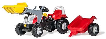papuce mou: Traktor Rolly kid Steyr 6165CVT sa utovarivačem i prikolicom Šifra — 1