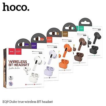hoco: Hoco EQ 9 PLUS Улучшенная версия беспроводных наушников от нашумевшей — 8