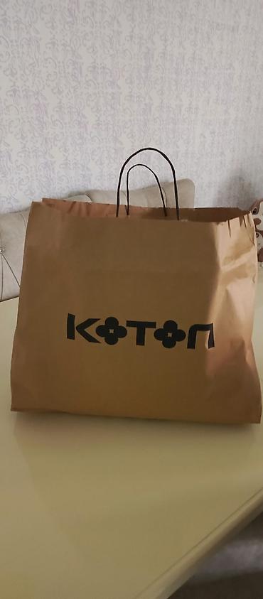 Üst geyimi: Koton qadın kürklü jaket - Rəng: açıq krem/ivori - Model: asimmetrik — 2