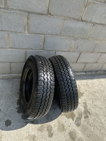 ризина 13: Дөңгөлөктөр монтажда 195 / R 14, Жай, Колдонулган, Жуп, Жүк ташуучу унаалар/Автобустар, Темир, тешиктери - 5