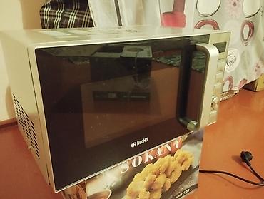 soba: SOKANY ikirezinli elektrik fritözü + NeoHot mikrodalğalı soba dəsti - — 3