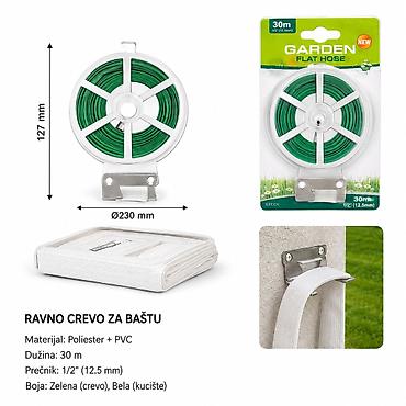 KMT Baštenska vezivna žica zeleni 501840 Praktična vezivna žica za