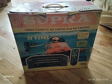 s video kabel: SUPRA SV 929RX – VHS Video Kasseta Yazıcı/Oxuducu Xüsusiyyətlər: - — 3