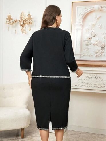 Kompleti: Jednobojni, bоја - Crna — 8