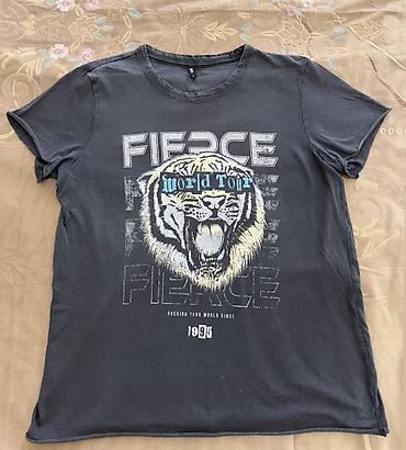 maykalar: Qadın T-shirt dəsti – 4 ədəd 1) Qara t-shirt, “FIERCE World Tour — 1