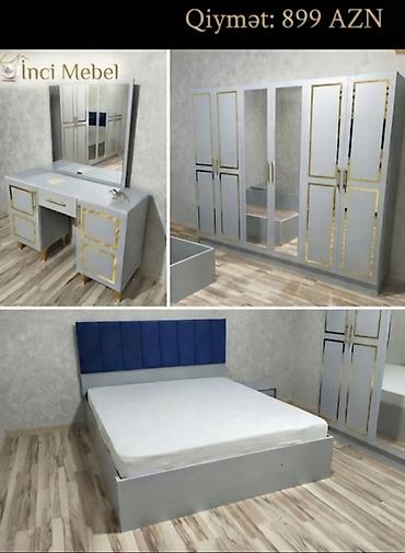 termo mebel: İkinəfərlik çarpayı, Dolab, Termo, 2 tumba, Azərbaycan, Yeni — 1