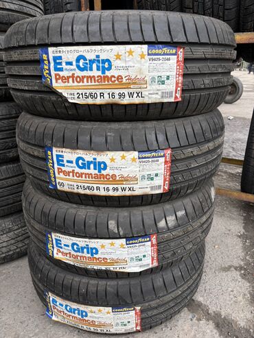 Шины: Шины 215 / 60 / R 16, Лето, Новый, Комплект, Легковые, Германия, GoodYear