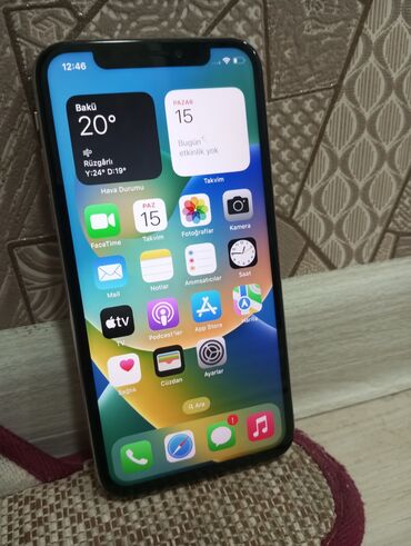 apple xs max: IPhone X, 64 GB, White Titanium