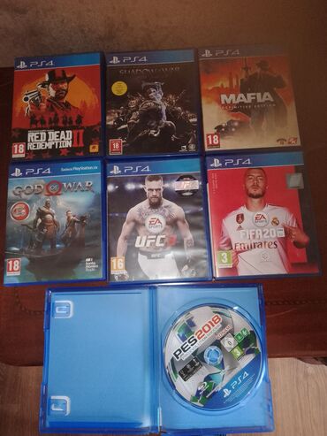 PS4 (Sony Playstation 4): Hamisi 80 manata real alıcıya endirim olacaq red dead Redemption 2-40