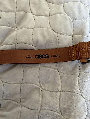 Kəmərlər: ASOS Leather Belt With Antique E – dəri kəmər - Brend: ASOS - Model — 7