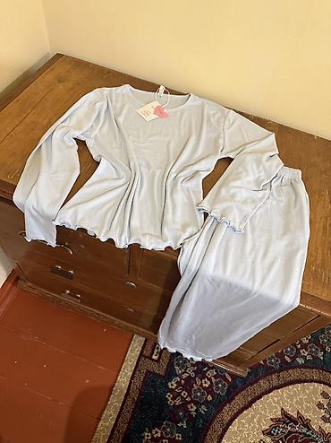 пижамный: 100%хлопокнежная рибана а размеры для всех 😇 S M L XL | 1800 сом — 8