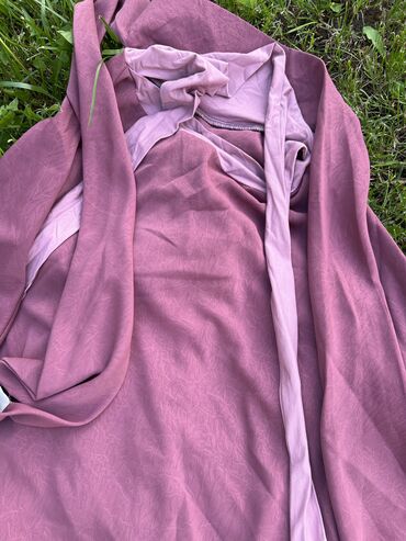 джильбаб с юбкой: Повседневное платье, Лето, Длинная модель