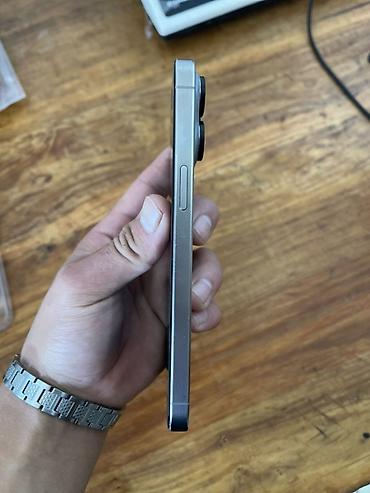 Apple iPhone: IPhone 15 Pro Max, Б/у, 256 ГБ, Natural Titanium, Чехол, Кабель, 86 % — 4