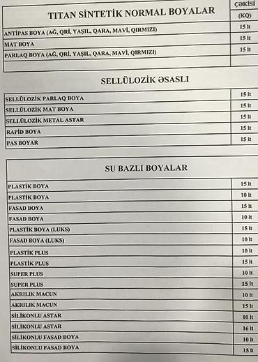 col divar boyalari: Silikonlu Fasad üçün boya, Titan, 15 kq, Suya davamlı — 2