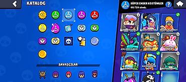 Digər: Brawl Stars hesabı – R_REVAN_2008 - Kupa yolu: 21,615 - Savaşçılar — 13