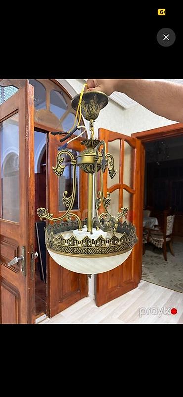 yolka işıq: Çılçıraq, Metal — 1
