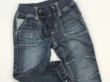 stradivarius jeansy z niskim stanem: Jeans, Lupilu, 3-4 years, 104, condition - Fair