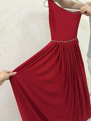 donlar toy: Qırmızı ziyafət donu Tikilib 100azne satılır 20azn xs razmer - — 2