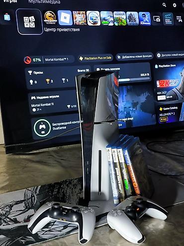 PS5 (Sony PlayStation 5): 🔥 PlayStation 5 + 2 геймпада + игры Продаю свою PS5 в отличном — 2