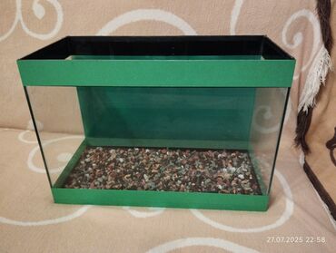 Akvariumlar: Dördbucaq akvarium, Boş, 35 l, Ödənişli çatdırılma