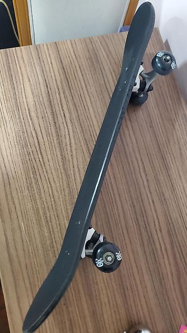 Skeytbordlar: Skateboard – hərəkəti sevənlər üçün! - Qara rəngli, ağ kəllə-sümük — 5