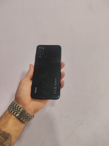Xiaomi: Xiaomi Redmi Note 8, 64 GB, rəng - Qara, 
 Barmaq izi, Face ID