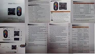 satovi: Kontroler RF za RGB traku. Kontroler RF radio signal za RGB — 2