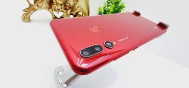 акция телефон: Huawei P Smart 2019, Колдонулган, 128 ГБ, түсү - Кызыл, 2 SIM