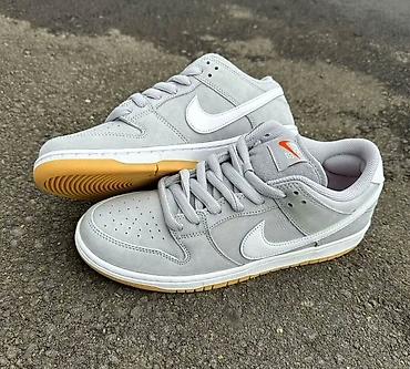 Krasofkalar və idman ayaqqabıları: Nike SB Dunk Low Pro ISO – boz rəngli skeytbord krossovkası - Model — 1