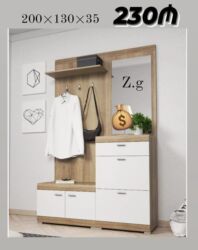 вешалка настенная в прихожую белая: Новый, Шкаф в прихожей