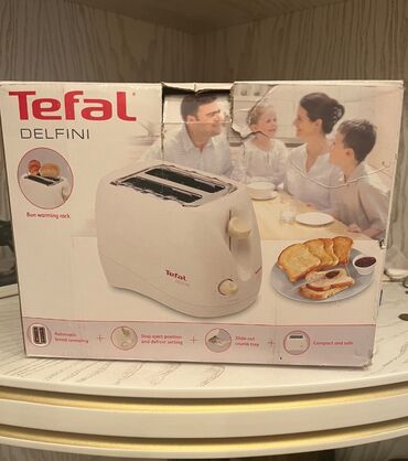 Саджи: Тостер Tefal, цвет - Белый, Новый, Самовывоз