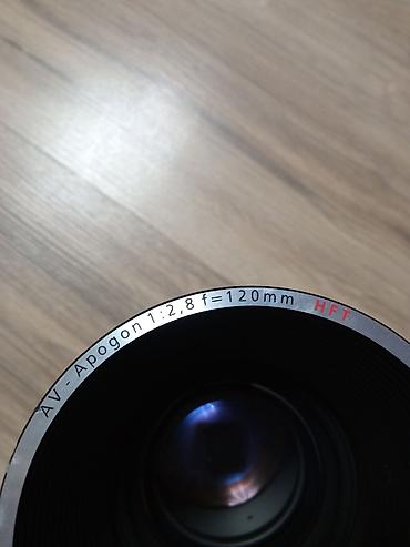 televizor dimenzije: Rolleifototechnic AV-Apogon HFT 120mm f/2.8 – projektorski objektiv — 7