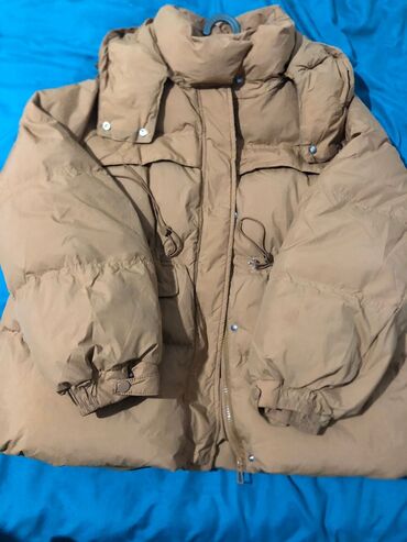 обувь зимный: Продаю Куртку Пуховик осень весна новая свет коричневый, размер 46,48