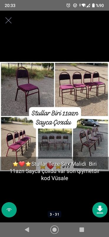 Masa və oturacaq dəstləri: Masa stol stul sekillerde qiymət məlumat qeyd olunub unvan Gence -da lalafo.az — 3 Masa və oturacaq dəstləri: Masa stol stul sekillerde qiymət məlumat qeyd olunub unvan Gence — 3