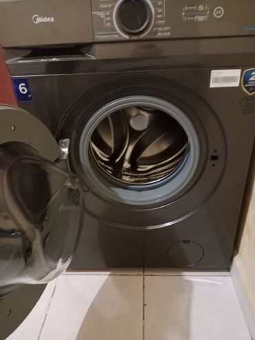 kreditle masinlar 2021: Paltaryuyan maşın Midea, 6 kq, Yeni, Avtomat, Qurutmasız, Kredit yoxdur, Ünvandan götürmə