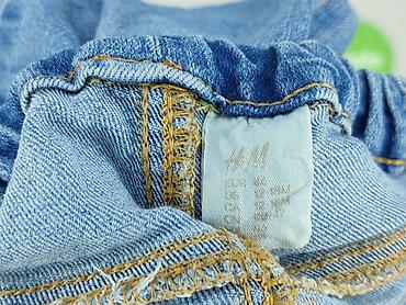hm sukienki białe: Spodnie jeansowe, H&M, 12-18 miesięcy, stan - Bardzo dobry — 4