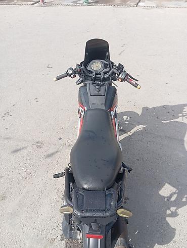 qara niva: MVR şəhər tipli motosiklet - Kuzov: naked/street dizayn, qara rəngli — 4