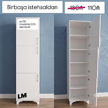 Digər dolablar: Bir qapılı dolablar təmiz laminatla 📌 Qiymət : 110₼ Təhvil qısa — 1
