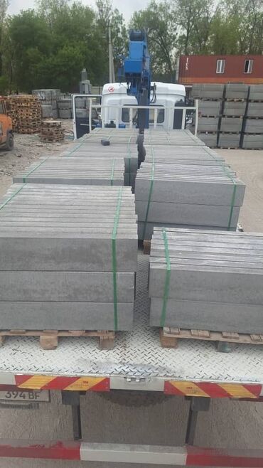 Тротуарные бордюры: Тротуарный бордюр, Бетонный, Другие особенности, 1000 — 7